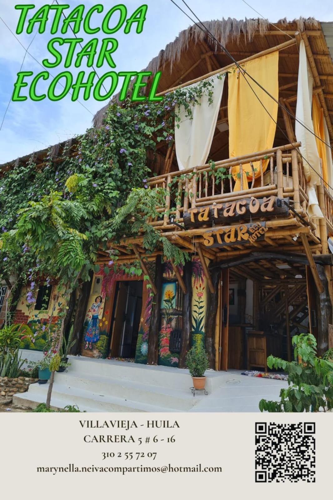וילה-וייחה Tatacoa Star Eco Hotel מראה חיצוני תמונה